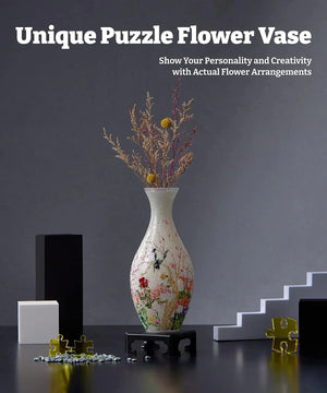 Flowers and Birds - Puzzle Vase 160PC