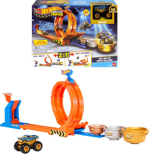 Hot Wheels - JBX64 | Hot Wheels - Monster Truck - Loop & Flip Bigfoot Playset