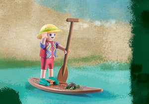 Playmobil - 71143 | Wiltopia: Paddling Tour with River Dolphins