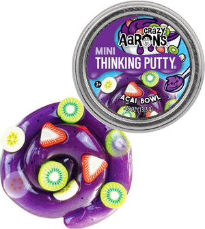 Crazy Aaron's Thinking Putty - AARSTATREN | Crazy Aaron's Thinking Putty - Mini Tins - Acai Bowl