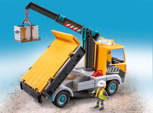 Playmobil - 71750 | Construction Truck with Crane