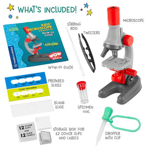 Thames & Kosmos - 545011 | Wow in the World: Kids Microscope & Biology Kit