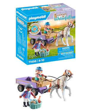 Playmobil - 71496 | Horses of Waterfall: Pony Carriage 