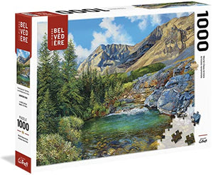 Trefl - 650277 | A. Kiss: The Mountain & The River - 1000 PC Puzzle