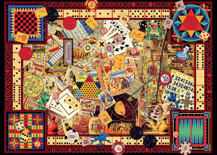 Ravensburger - 12000655 | Vintage Games - 1000 PC Puzzle