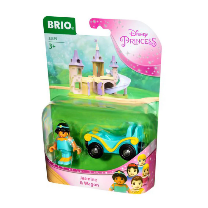 BRIO - 33359 | Disney Princess Jasmine & Wagon