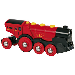 BRIO - 33592 | Mighty Red Action Locomotive Train