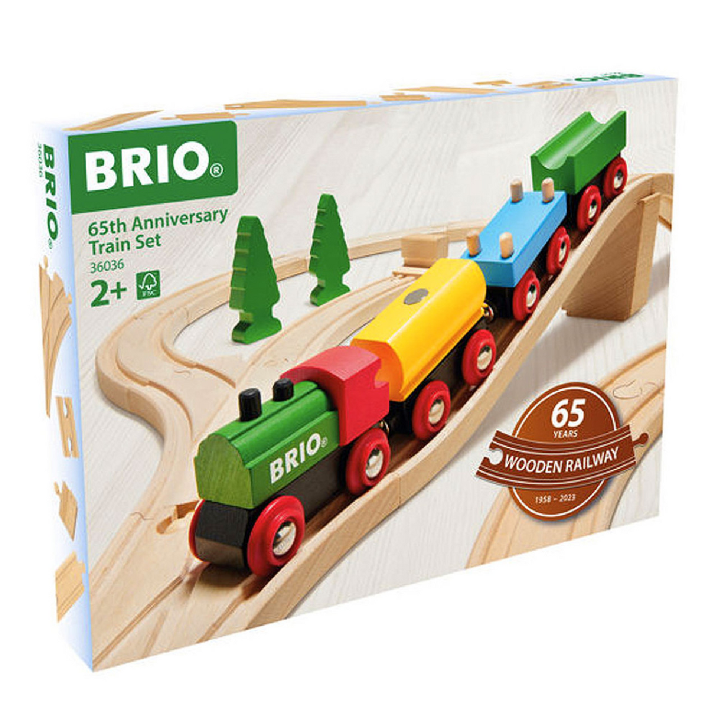 BRIO 36036 65th Anniversary Train Set Castle Toys