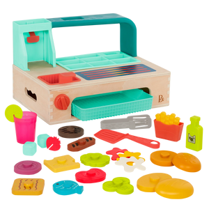 Mini Chef BuildaBurger Playset