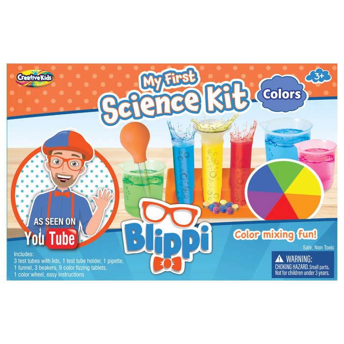 Be Amazing! - 1616 | Blippi - My First Science Kit: Colors