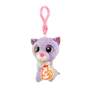Beanie Babies - 35244 | TY Beani Baby: Cassidy - Clip Lavender Cat
