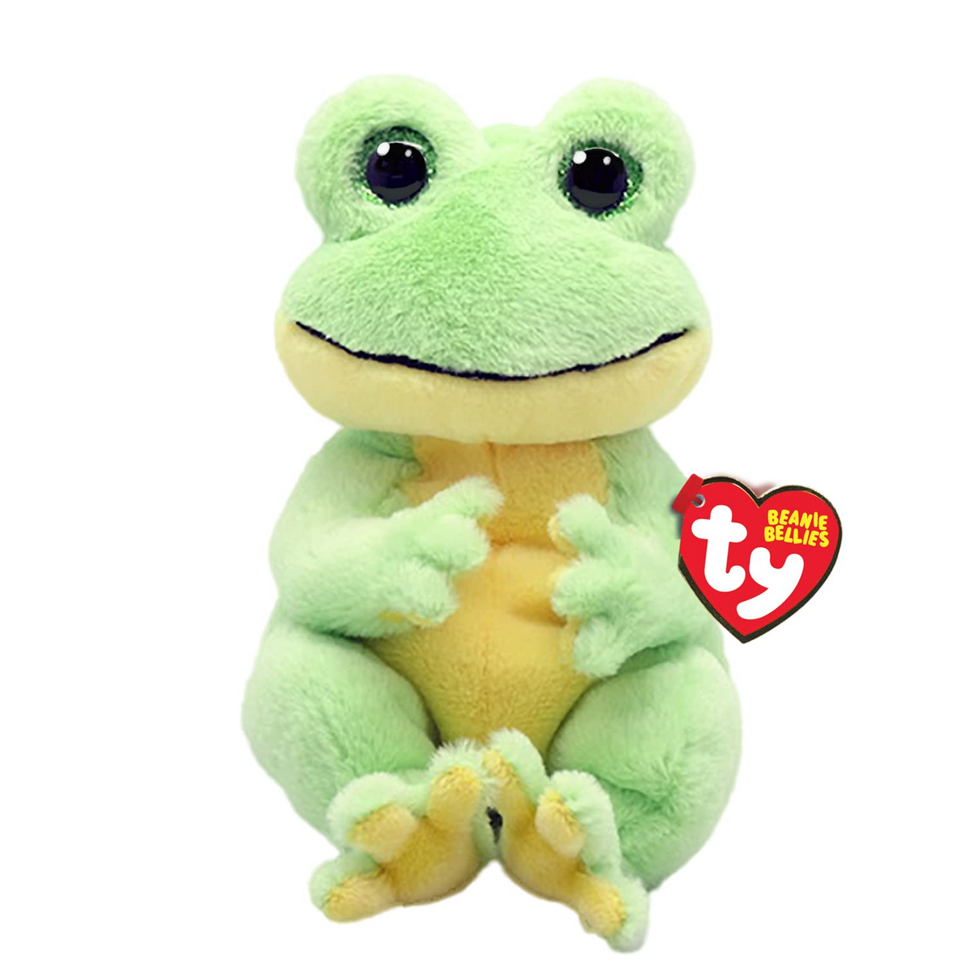 Beanie Babies - 41052  Snapper - Frog Green Belly – Castle Toys