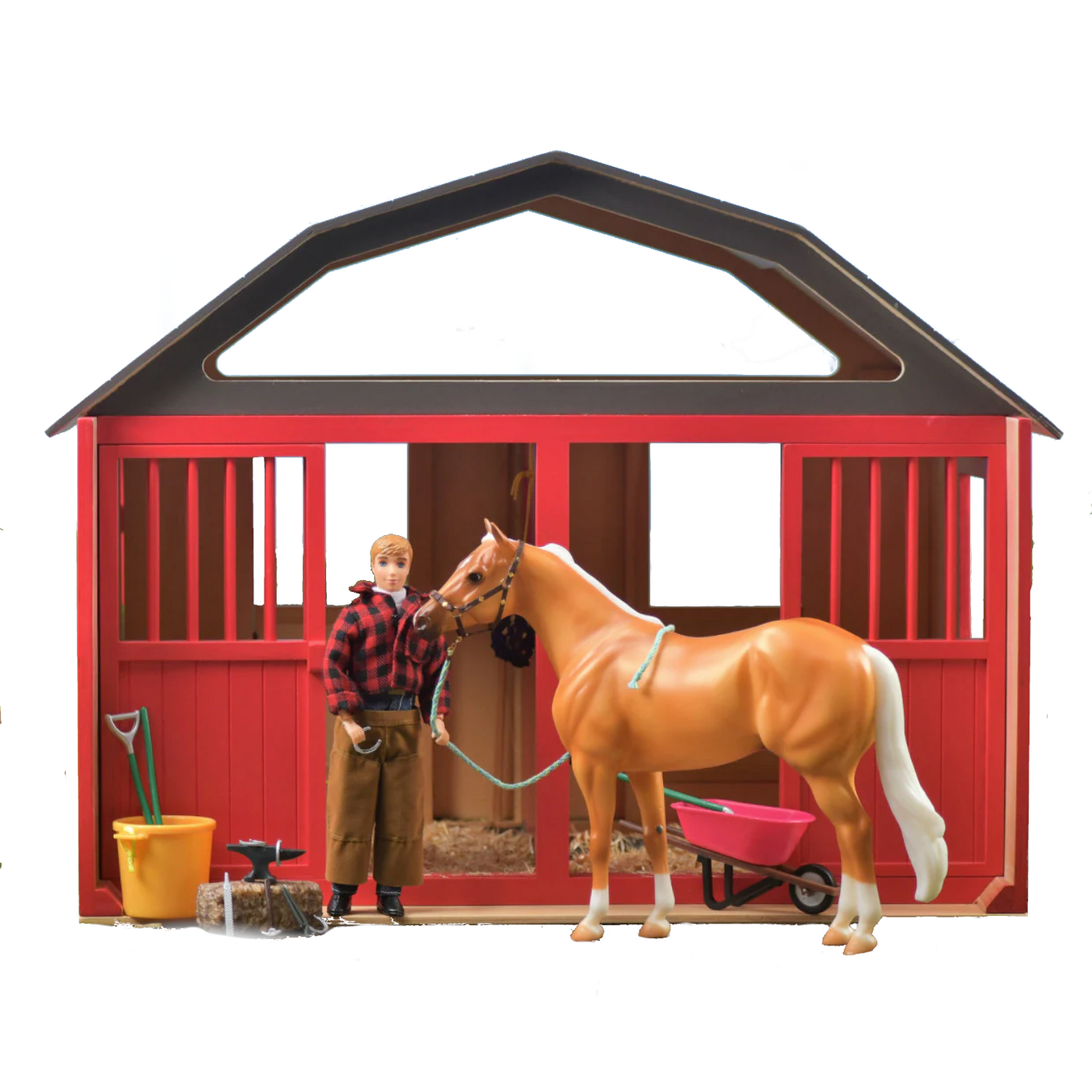 Breyer 307 Traditional Two Stall Barn Castle Toys