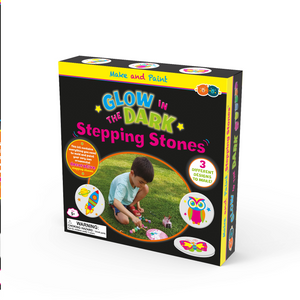 Buddy & Barney - BB136 | Make & Paint Your Own Glow-in-the-Dark Stepping Stones