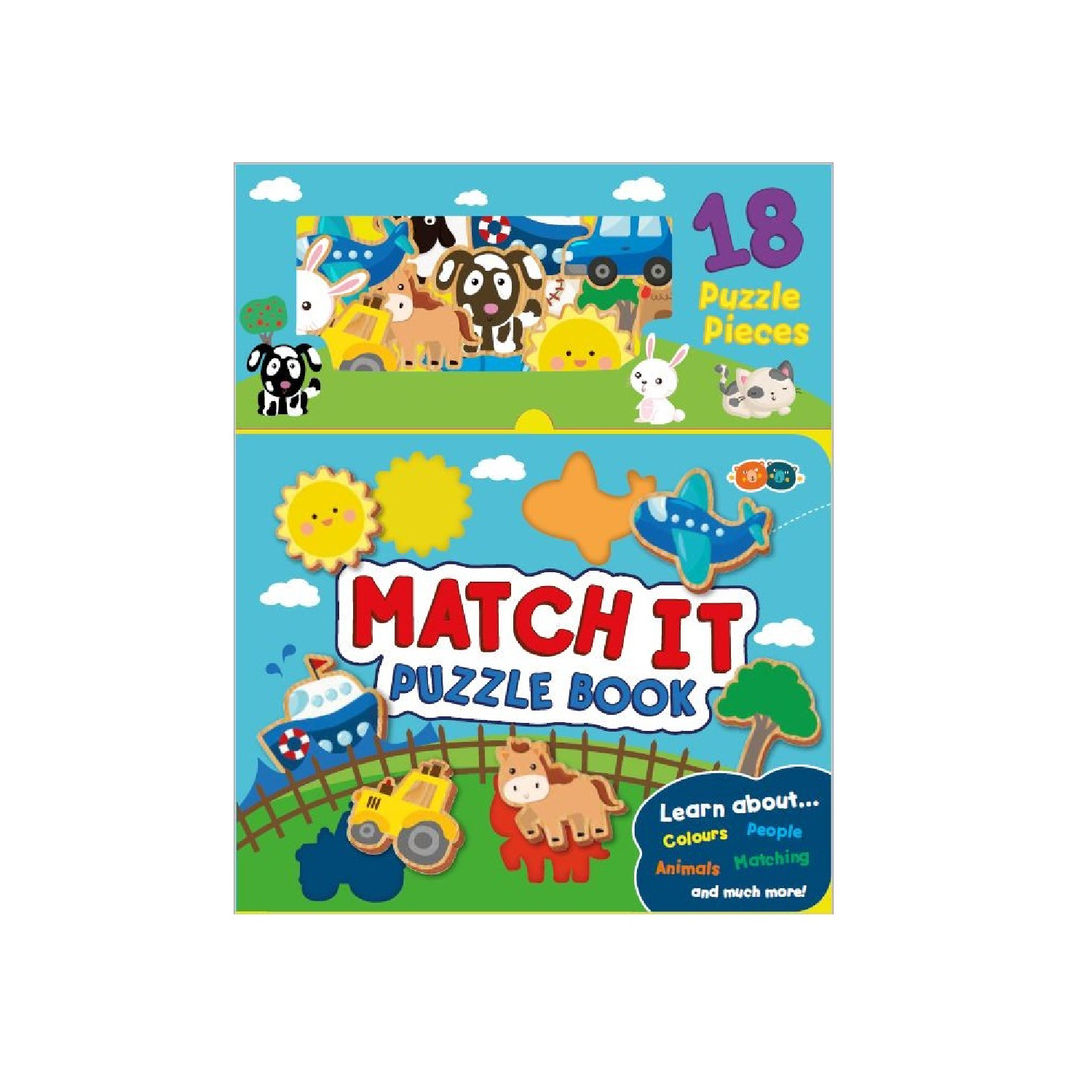 Buddy & Barney - BB138 | Match It Puzzle Book (18 Pieces) – Castle