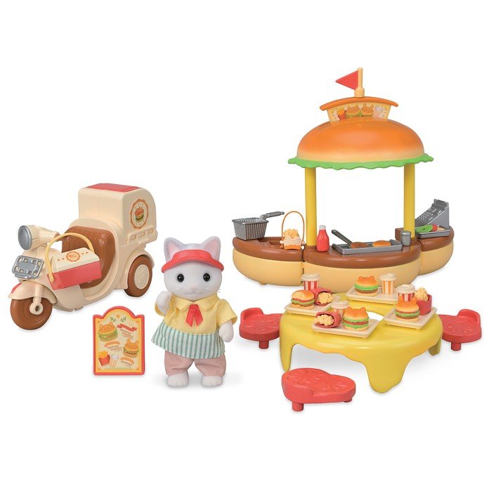 Calico Critters - CC2174 | Hamburger Stand Calico Critters