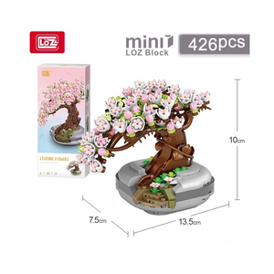 CIC - LOZ1661 | LOZ Block - Sakura Potted Plant