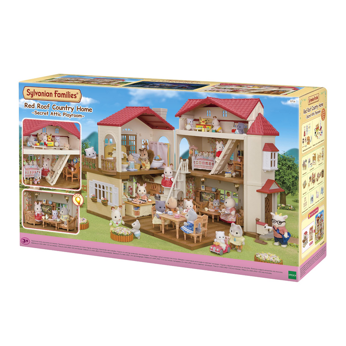 Calico Critters - CC2079 | Red Roof Country Home: Secret Attic Playroom