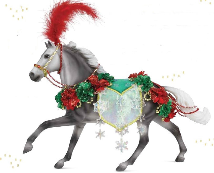 Breyer - B-HP-10222 | (PRE-ORDER) 2025 Holiday Horse - Christmas In Bloom