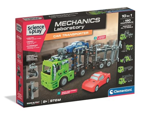 Clementoni - 71532 | Science & Play: Mechanics - Car Transporter