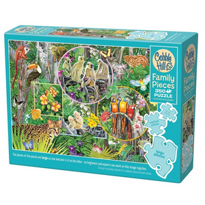 Cobble Hill - 47004 | Rainforest Magic - 350 Piece Family Puzzle