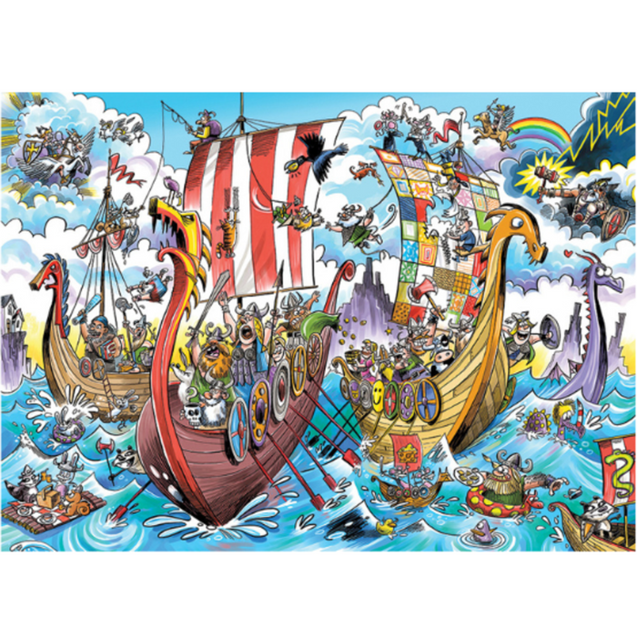 1 | Viking Voyage - 350 Piece Family Puzzle