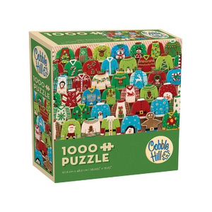 Cobble Hill - 57205 | Ugly Xmas Sweaters 1,000 Piece Modular Puzzle