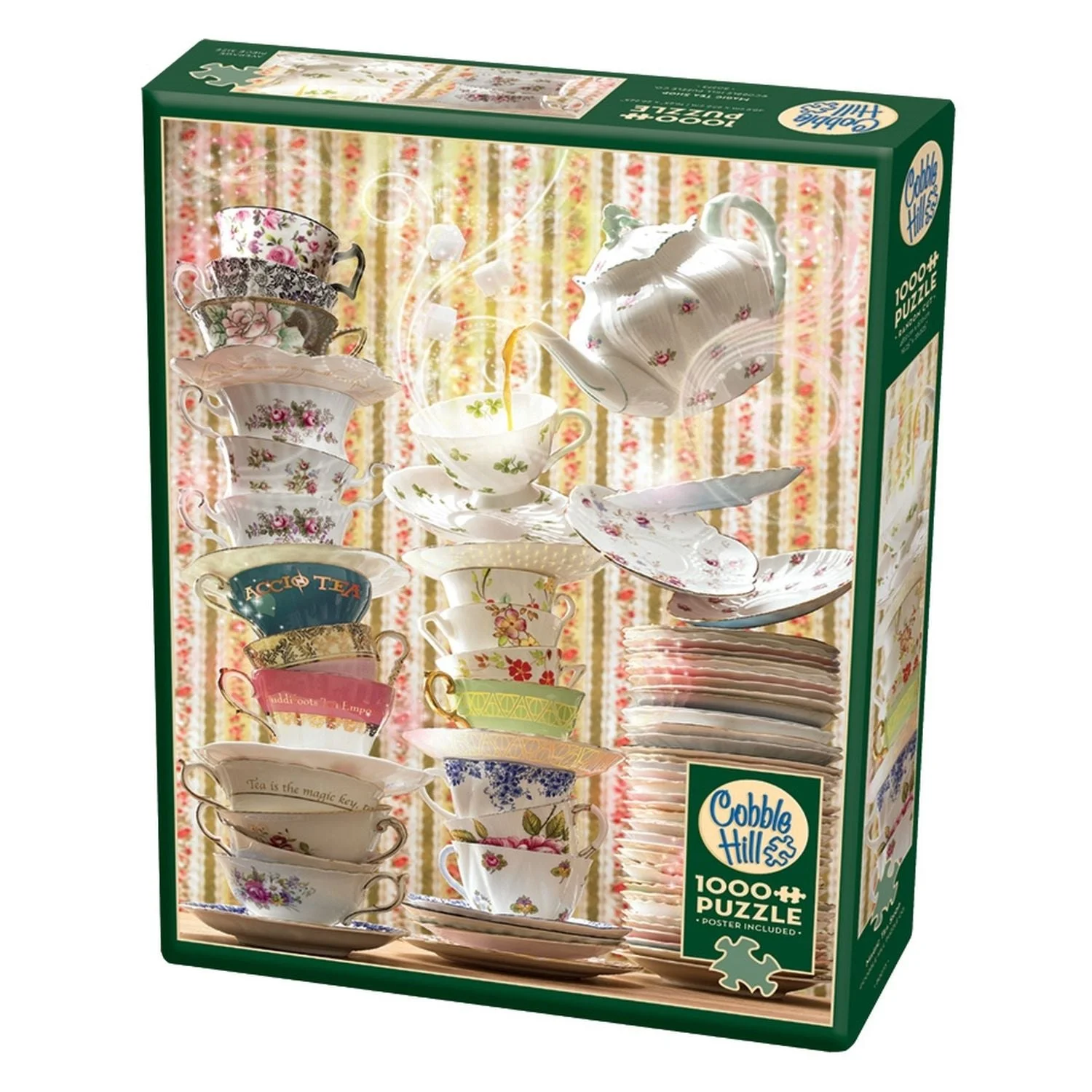 Cobble Hill - 80273 | Magic Tea Shop - 1000 Piece Puzzle – Castle Toys