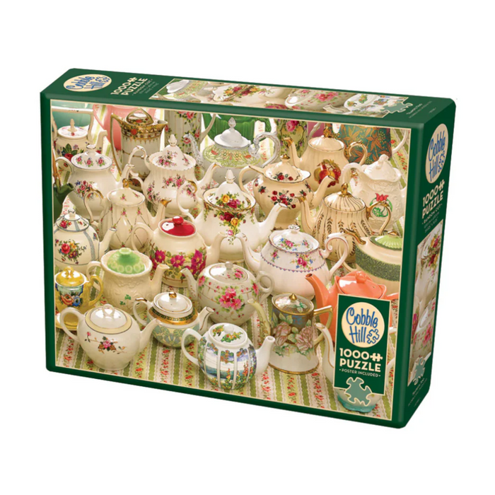 Cobble Hill - 80281 | Teapots Too - 1000 Piece Puzzle