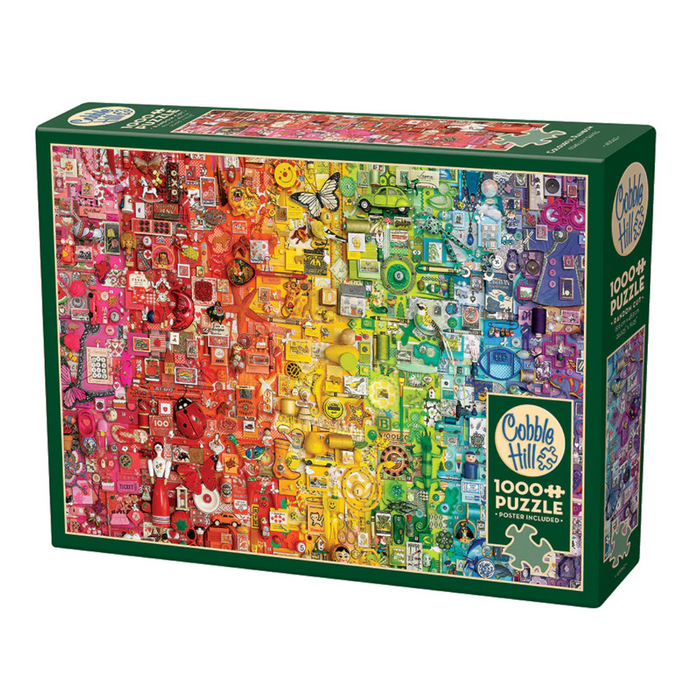 Cobble Hill - 80295 | Colourful Rainbow - 1000 Pieces Puzzle