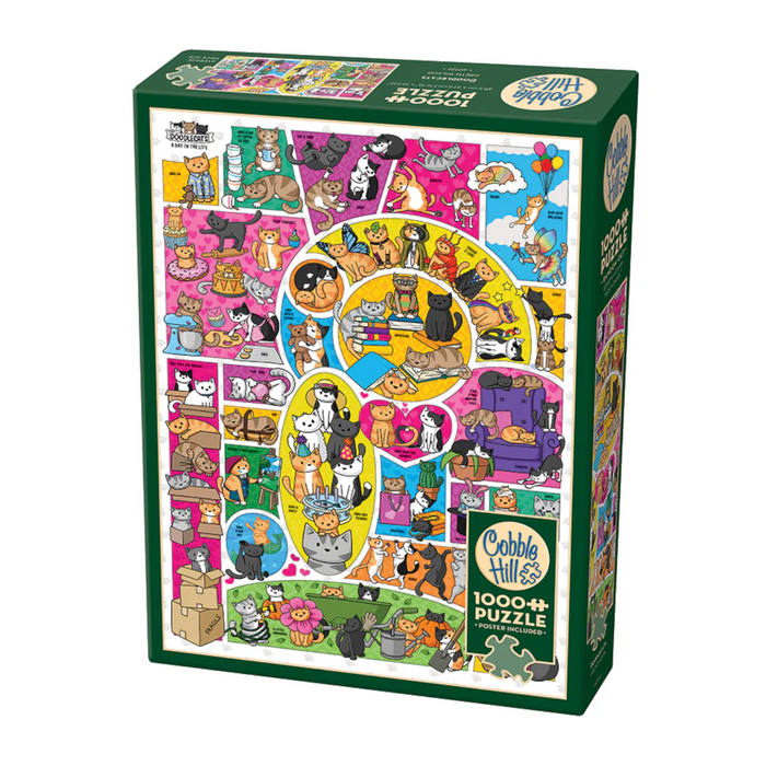 Cobble Hill - 80364 | Doodlecats  - 1000 Piece Puzzle