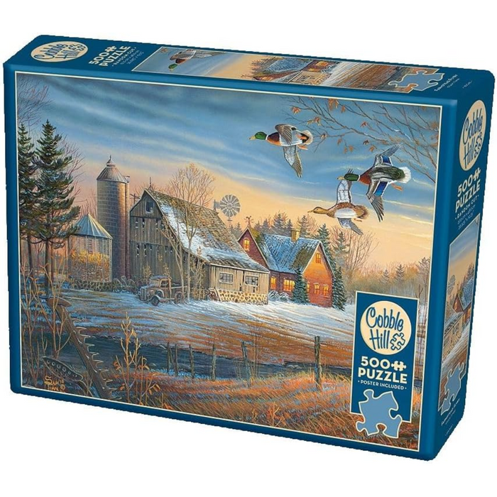 Cobble Hill - 85048 | Farmstead Flyby - 500 Pieces Puzzle