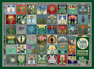Cobble Hill - 80256 | Art Nouveau Tiles  - 1000 Piece Puzzle