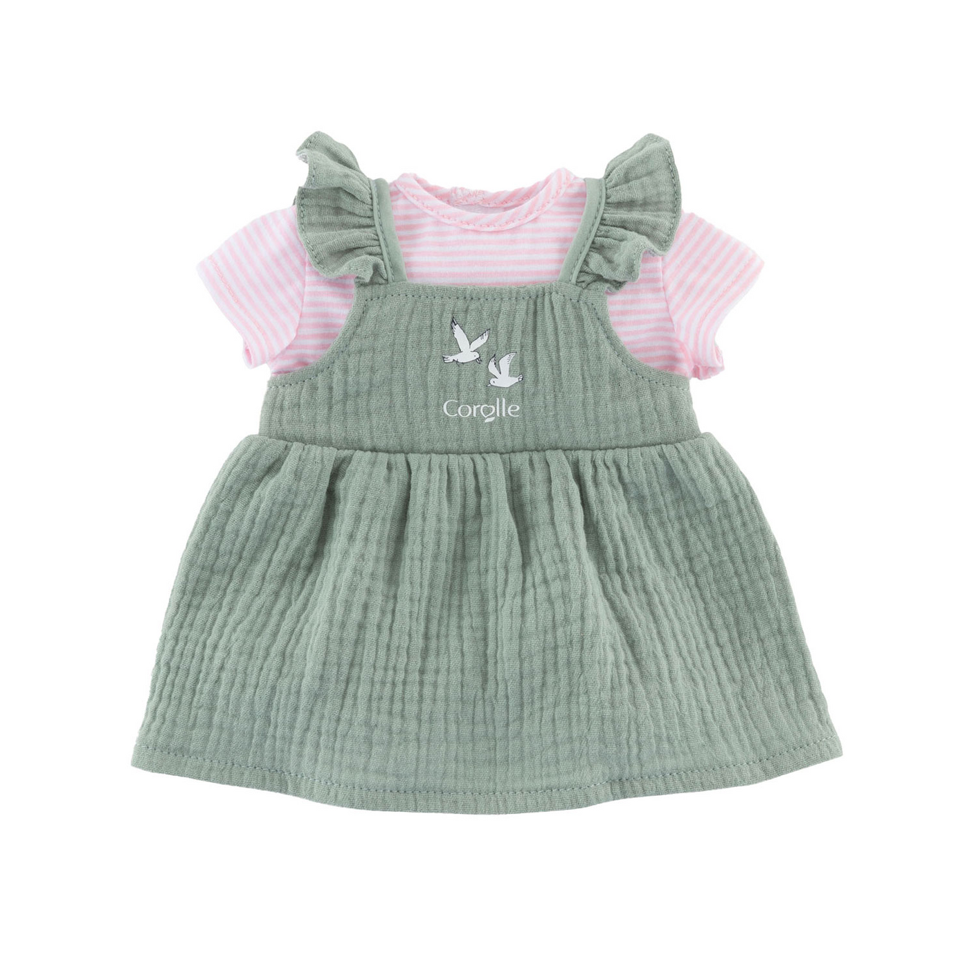Corolle 141570 Bebe 14 Ruffle Dress T Shirt