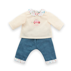 Corolle - 111030 | Long T-Shirt & Jeans 12"