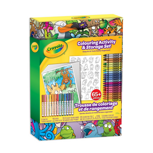 Crayola - 04-8292 | Colouring Activity and Storage Set