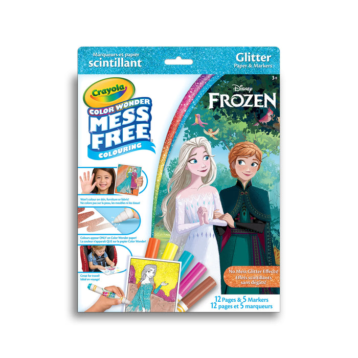 Crayola - 23460 | Color Wonder: Frozen Glitter Kit