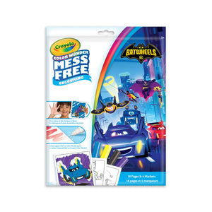 Crayola - 39450 | Colour Wonder: Batwheels Mess Free Colouring