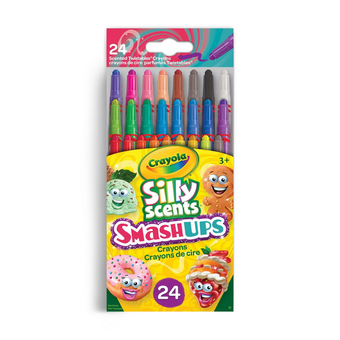 4 | Crayola - Twistable Silly Scents Smash Ups 24 PC