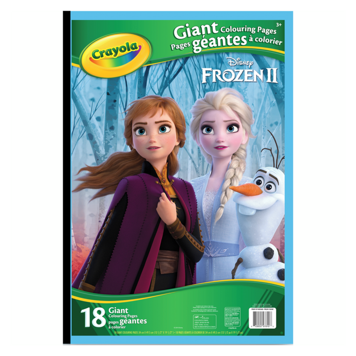 6 | Crayola - Frozen 2 Giant Colouring Pages