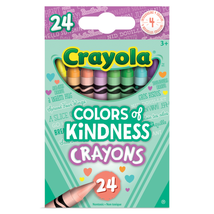 42 | Crayola - Colours of Kindness Crayons 24 Piece