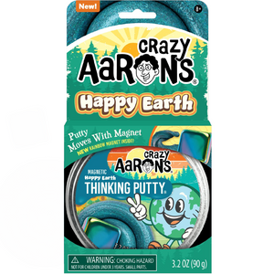 Crazy Aaron's Thinking Putty - EH020 | Thinking Putty: Magnetic Storms - Happy Earth