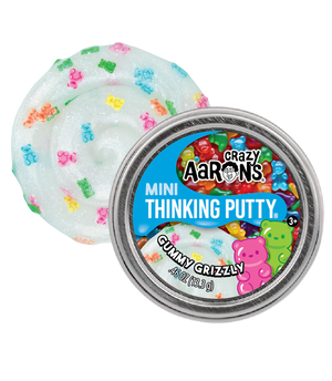 Crazy Aaron's 2" Mini Thinking Putty - Gummy Grizzly