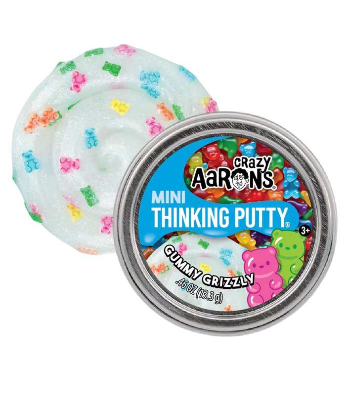 Crazy Aaron's Thinking Putty - AAR GI003 | Crazy Aaron's 2" Mini Thinking Putty - Gummy Grizzly