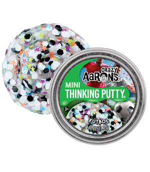 Crazy Aaron's Thinking Putty - 95993  Futbol Mini Tin