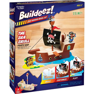 Creativity for Kids - 6459000 | Buildeez Pirate Ship - The Sea Skull