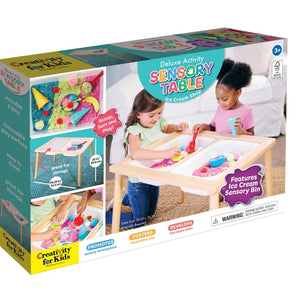 Creativity for Kids - F242186 | Deluxe Activity Sensory Table Ice Cream Shop