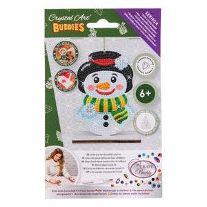 Craft Buddy - CA-60658 | Crystal Art Buddies - Snowman