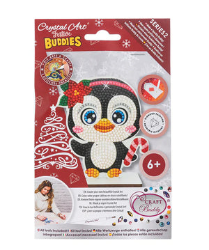 Craft Buddy - CA-60655 | Crystal Art Buddies - Penguin