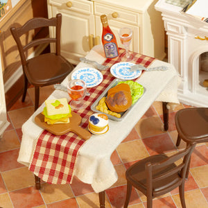 Robotime - DW015B | Warm Dining Room